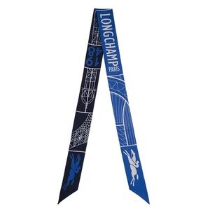 NWOT Longchamp Eiffel Tower 1948 Silk Scarf